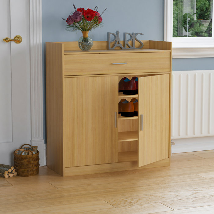 Latitude Run Muskoka 16 Pair Shoe Storage Cabinet & Reviews | Wayfair.co.uk